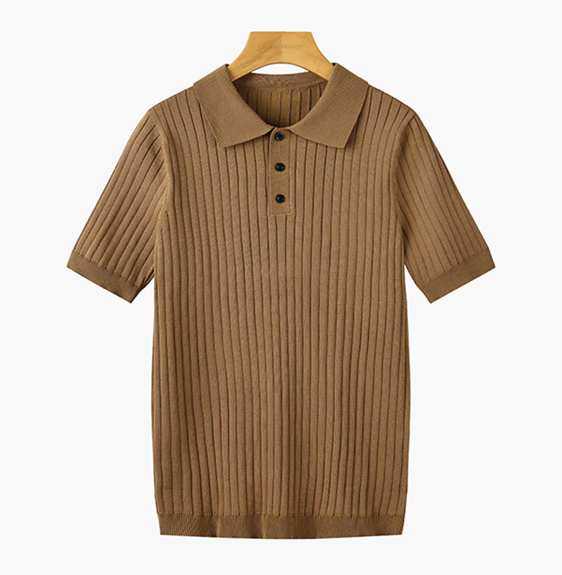 Gimcheon Knitted Polo Shirt